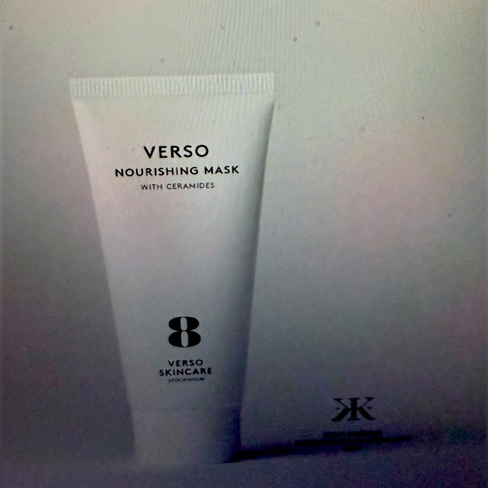 VERSO, new inbox, with tags,‎ nourishing mask, nourish, and replenish, 3.38 oz